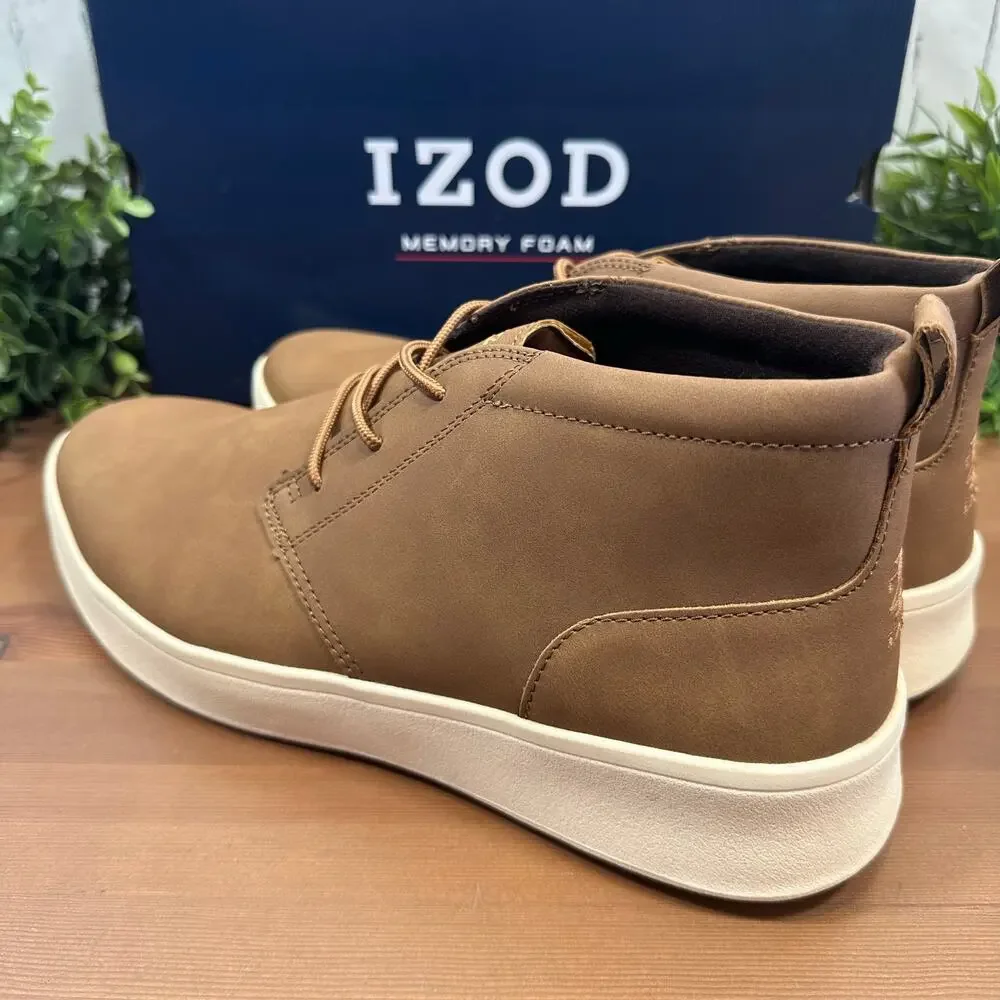 IZOD Men's Palmer Chukka Boots Brown Size 10